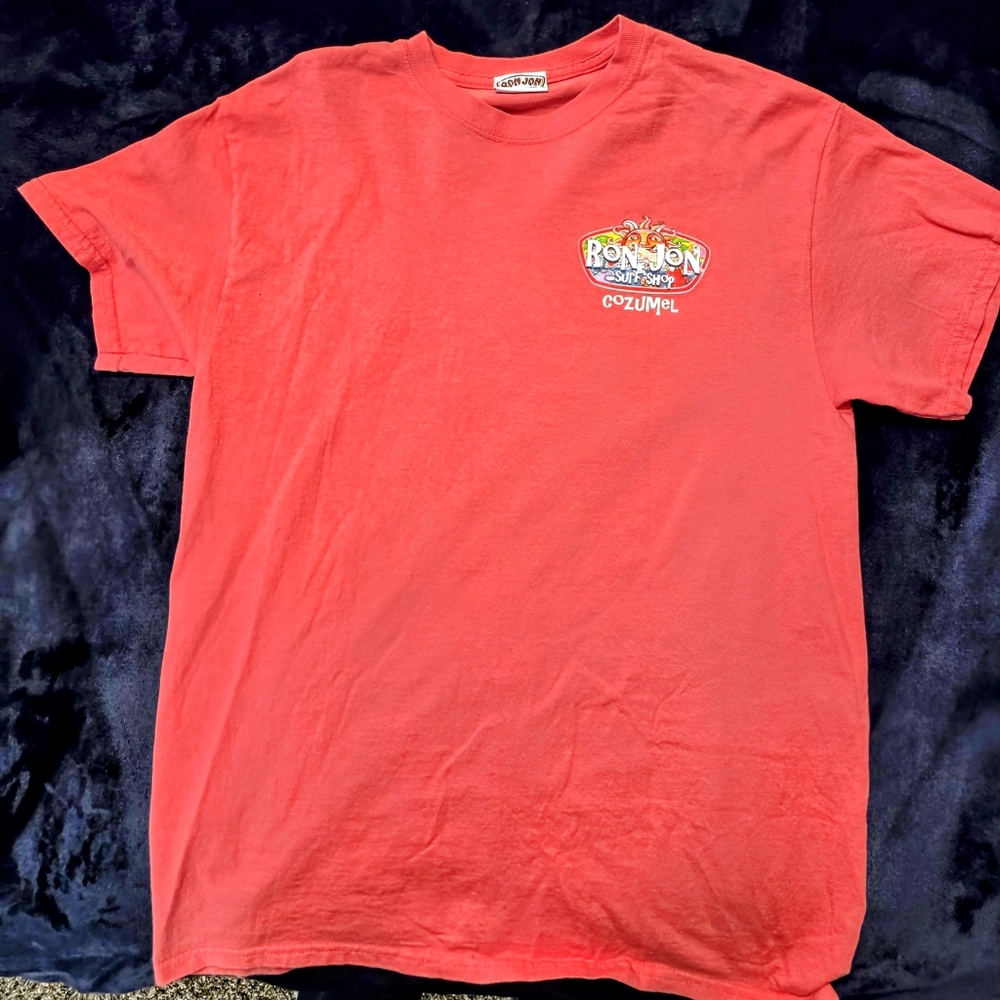 Vintage Coral Ron Jon Surf Shop Cozumel T-Shirt